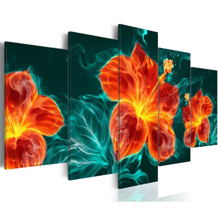 Taulu Artgeist Flaming Lily eri kokoja