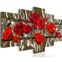 Canvas-taulu Artgeist Golden Poppies, eri kokoja