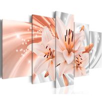 Canvas-taulu Artgeist Coral Lilies, eri kokoja