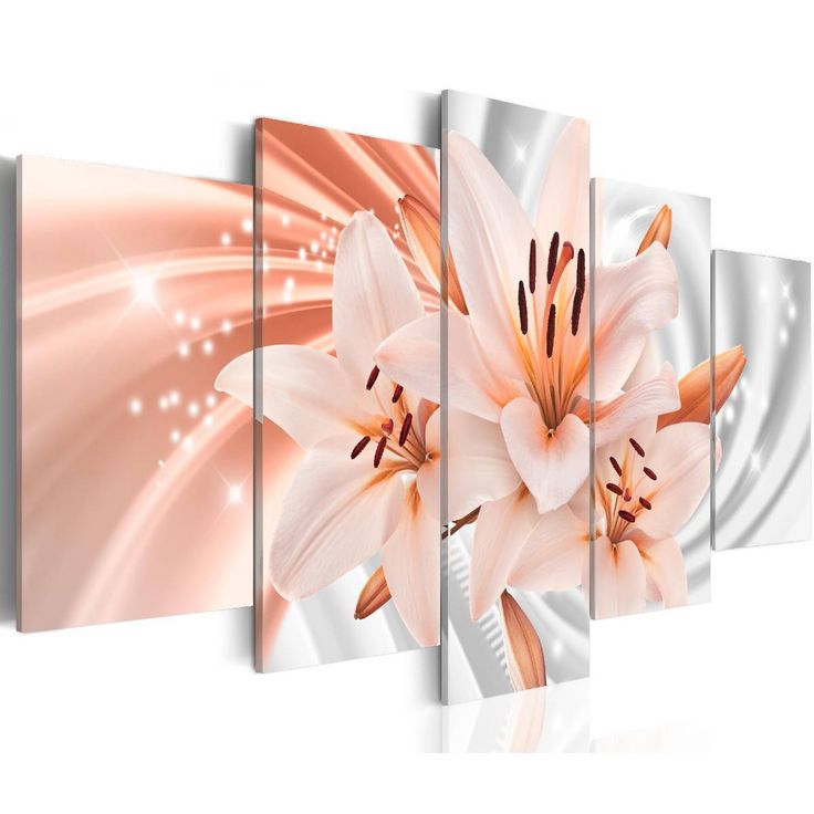 Taulu Artgeist Coral Lilies eri kokoja