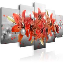 Canvas-taulu Artgeist Flowery Battle, eri kokoja