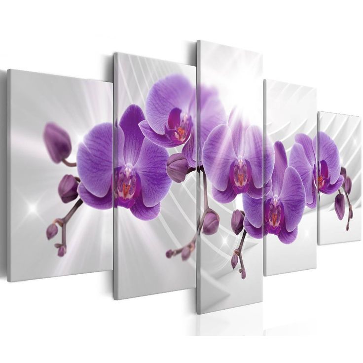 Taulu Artgeist Abstract Garden: Purple Orchis eri kokoja
