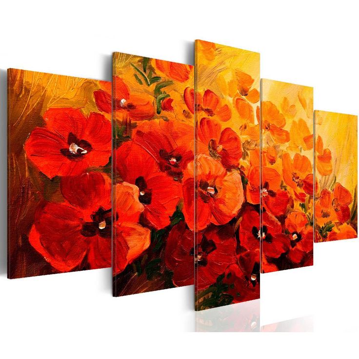 Taulu Artgeist Land of Poppies eri kokoja
