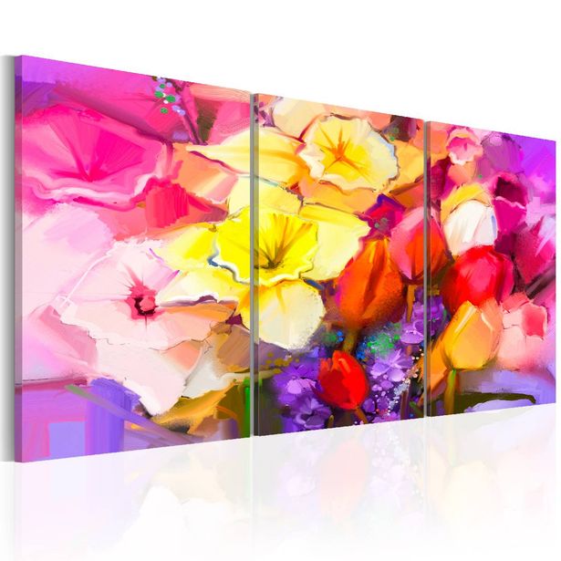 Taulu Artgeist Rainbow Bouquet eri kokoja