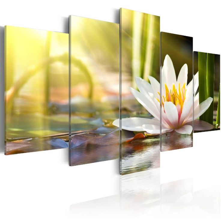 Taulu Artgeist Sunny Lotus eri kokoja