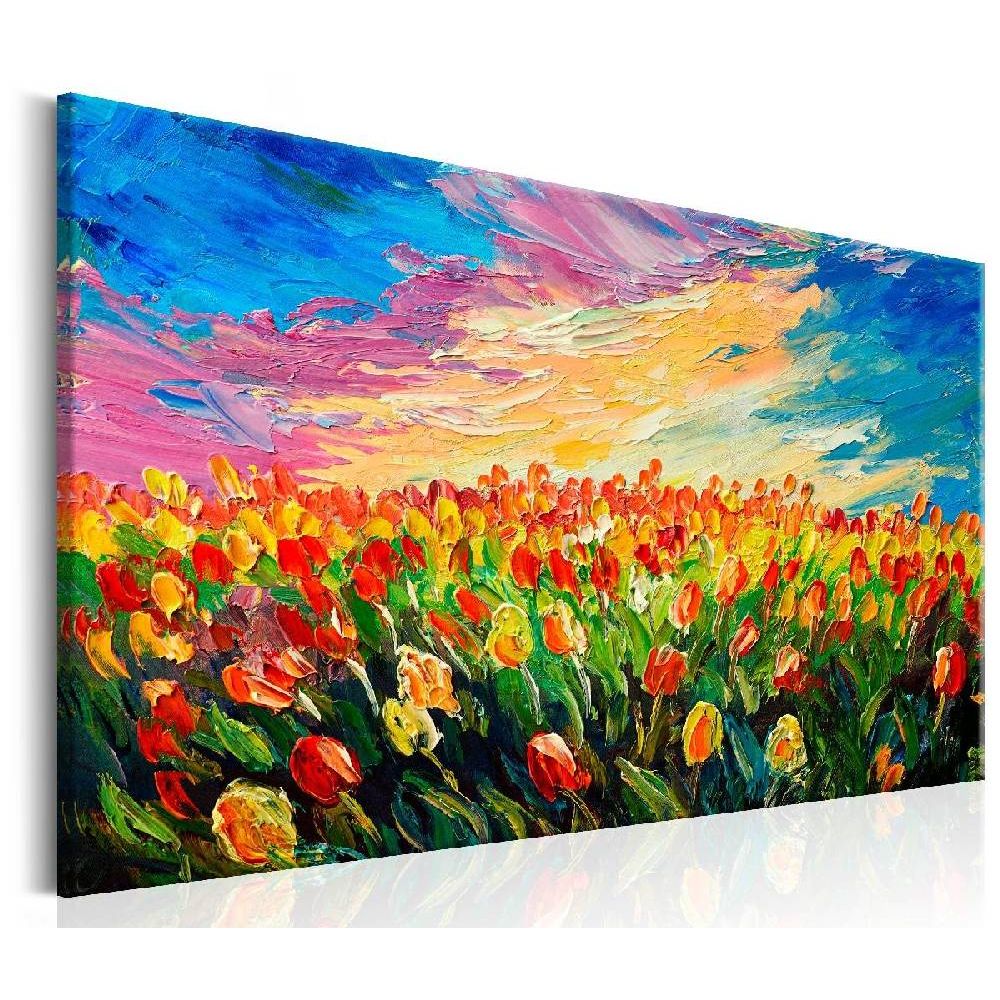 Canvas-taulu Artgeist Sea of Tulips, 40x60cm