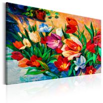 Canvas-taulu Artgeist Art of Colours: Tulips, eri kokoja