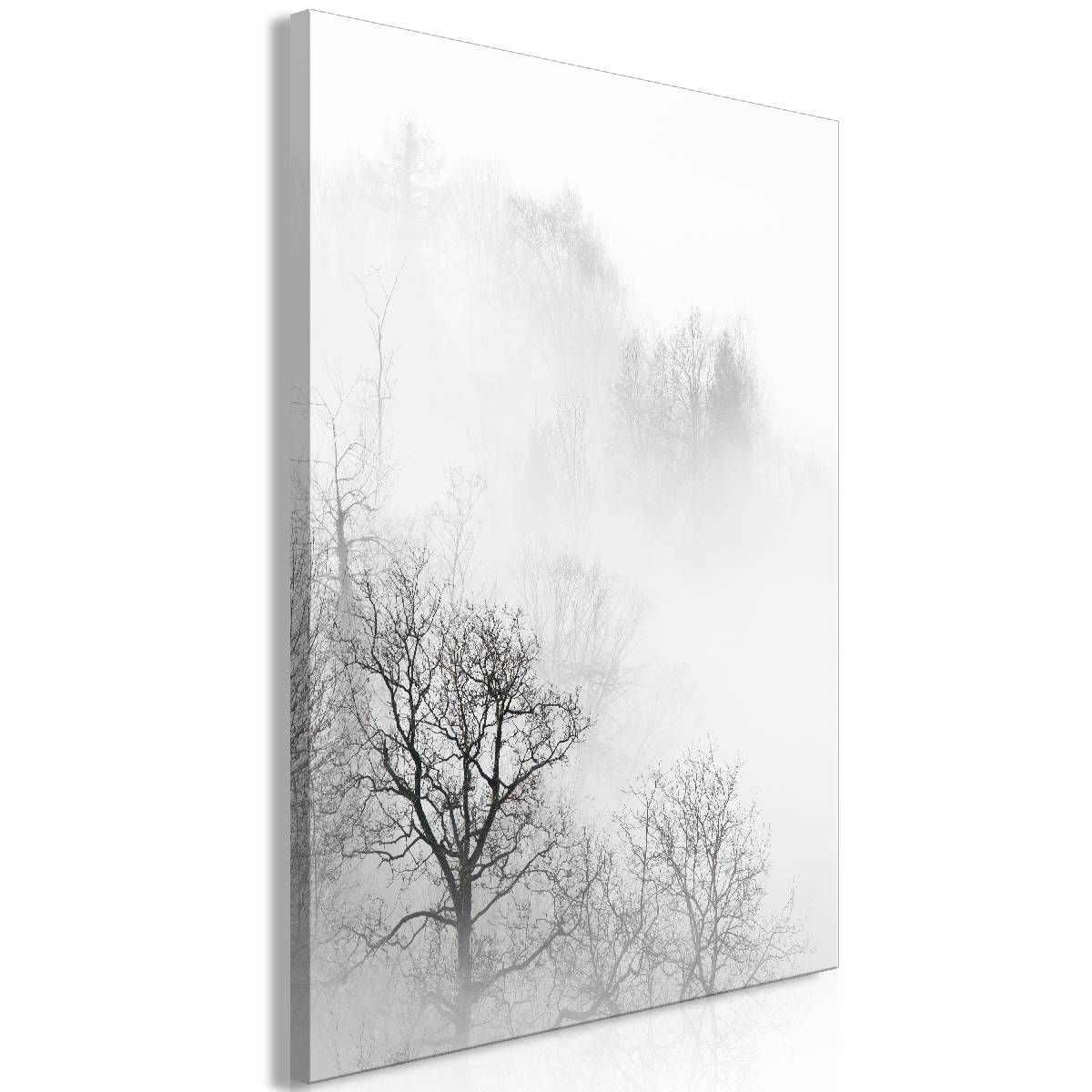 Taulu Artgeist Trees In The Fog, 1-osainen, pystysuuntainen, 90x60cm