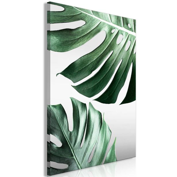 Taulu Artgeist Monstera Leaves 1-osainen pystysuuntainen eri kokoja