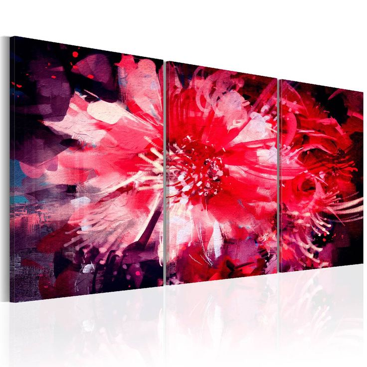 Taulu Artgeist Crimson Flowers eri kokoja