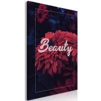 Canvas-taulu Artgeist Beauty, 1-osainen, pystysuuntainen, eri kokoja