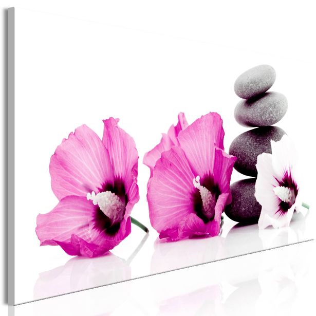Taulu Artgeist Calm Mallow Pink 1-osainen kapea eri kokoja
