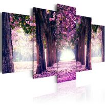 Canvas-taulu Artgeist Purple avenue, eri kokoja