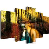 Canvas-taulu Artgeist Autumn silence: forest, eri kokoja