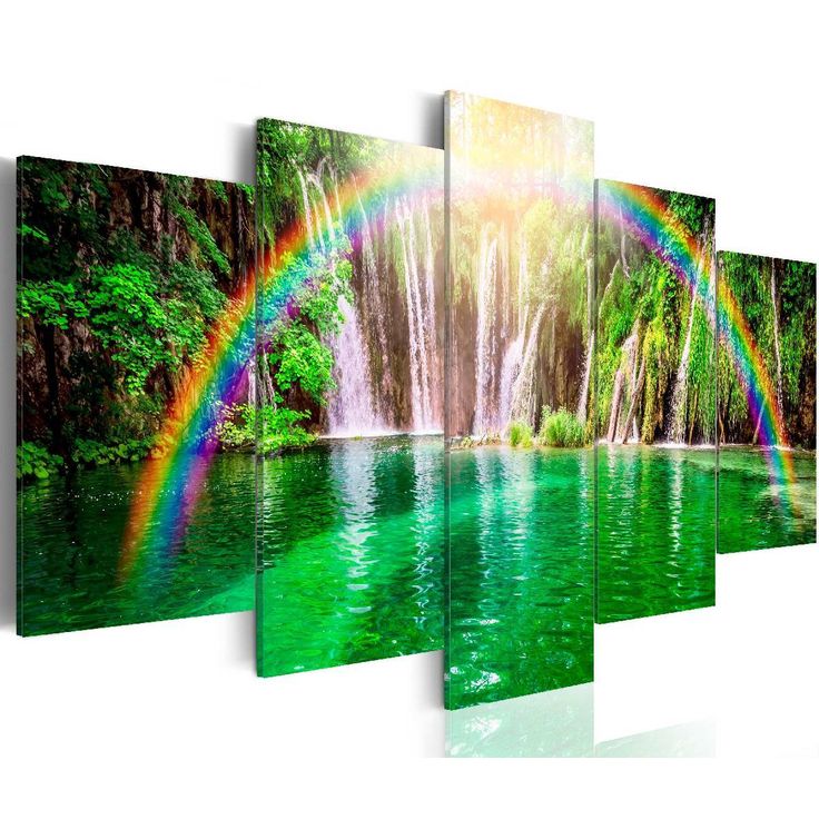Taulu Artgeist Rainbow time II eri kokoja