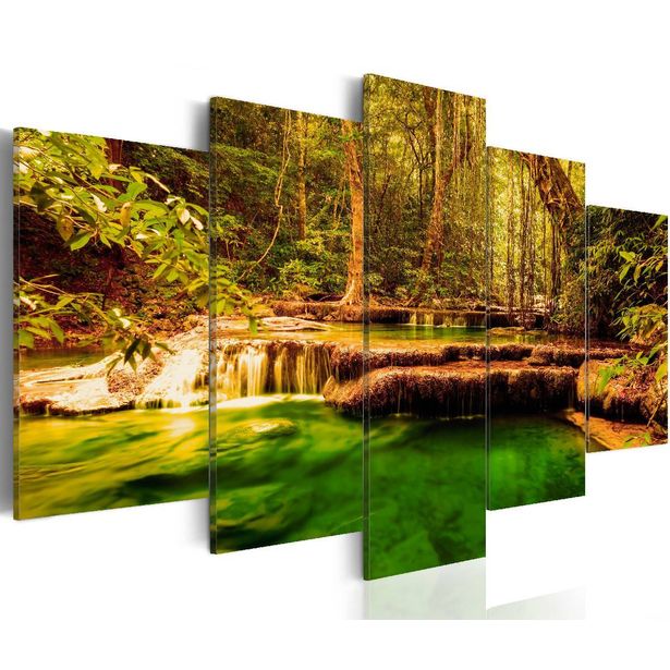 Taulu Artgeist Beauty of nature: waterfall eri kokoja