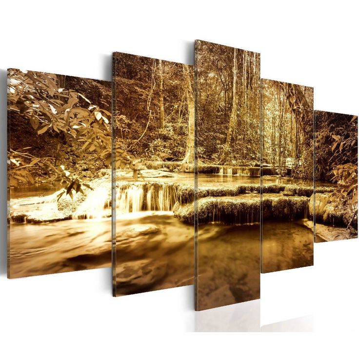 Taulu Artgeist The bosom of nature - Waterfall eri kokoja