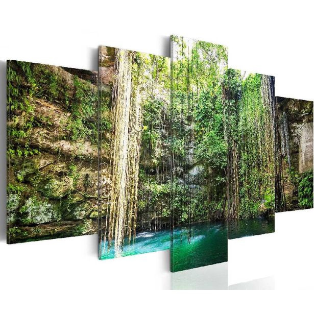 Taulu Artgeist Waterfall of Trees eri kokoja