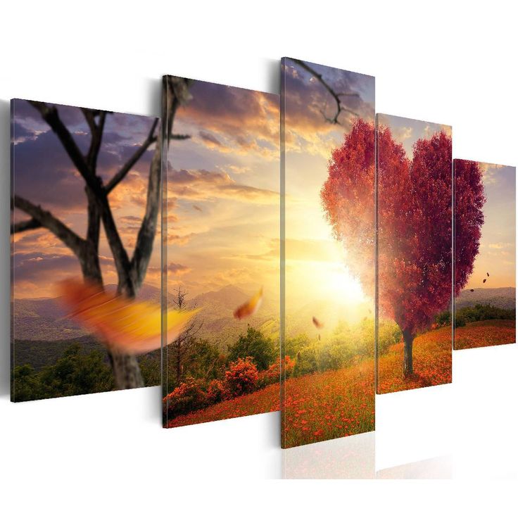 Taulu Artgeist Land of Feelings eri kokoja