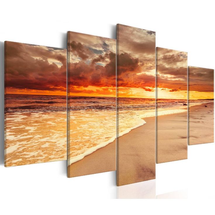 Taulu Artgeist Sea: Beautiful Sunset eri kokoja