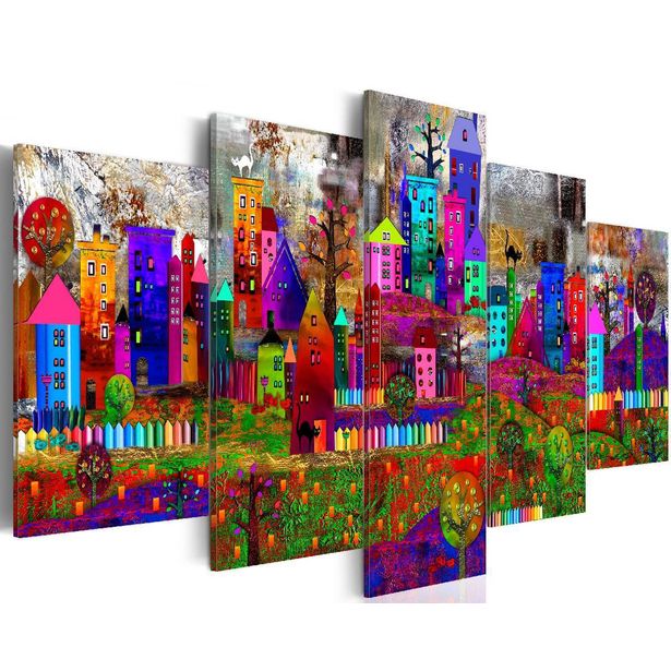 Taulu Artgeist The City of Expression eri kokoja