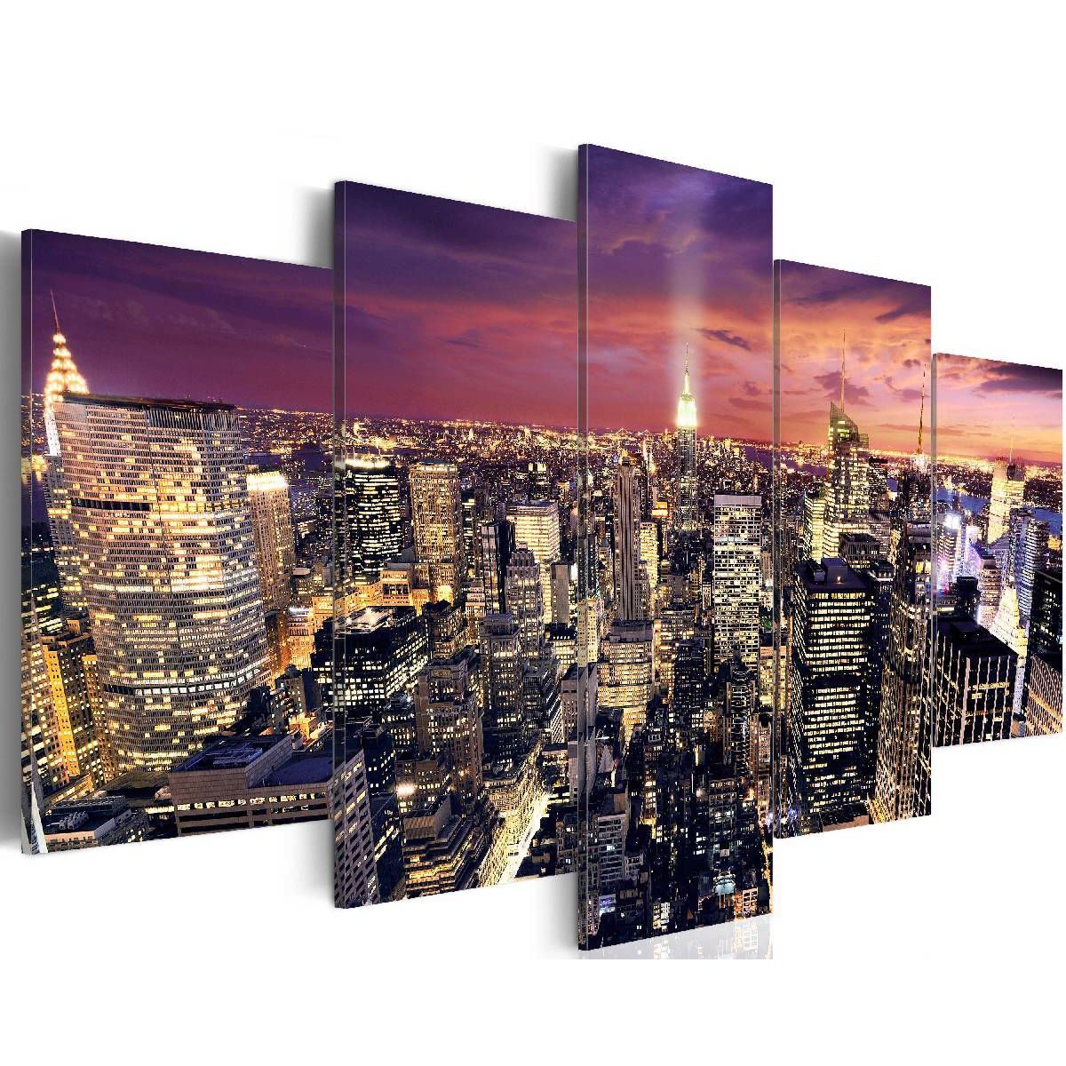 Canvas-taulu Artgeist Night light, 50x100cm