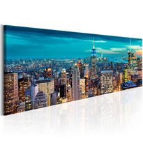 Canvas-taulu Artgeist Blue Metropolis, eri kokoja