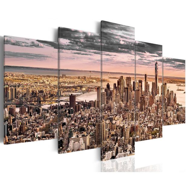 Taulu Artgeist New York City: Morning Sky eri kokoja