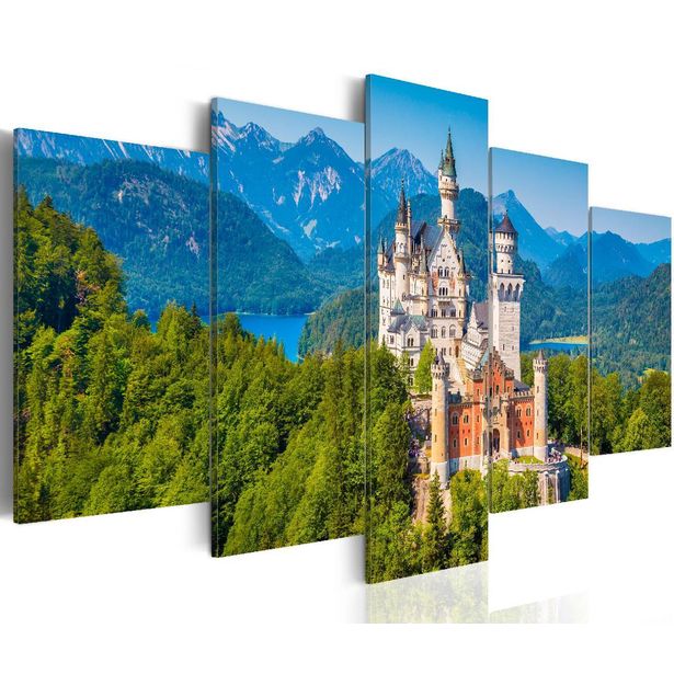 Taulu Artgeist Neuschwanstein Castle eri kokoja