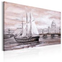 Canvas-taulu Artgeist Charming Port, eri kokoja