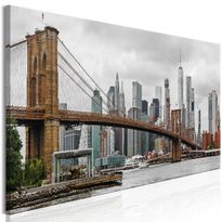 Canvas-taulu Artgeist Road to Manhattan Colourful, 1-osainen, kapea, eri kokoja