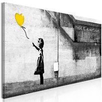 Canvas-taulu Artgeist There is Always Hope Yellow, 1-osainen, kapea, eri kokoja