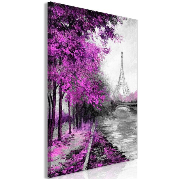 Taulu Artgeist Paris Channel Pink 1-osainen pystysuuntainen eri kokoja