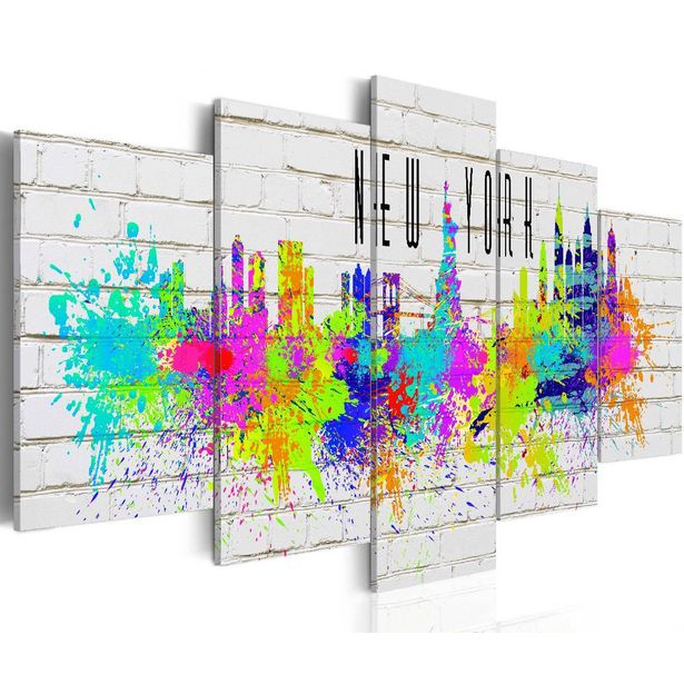 Taulu Artgeist Colorful New York eri kokoja