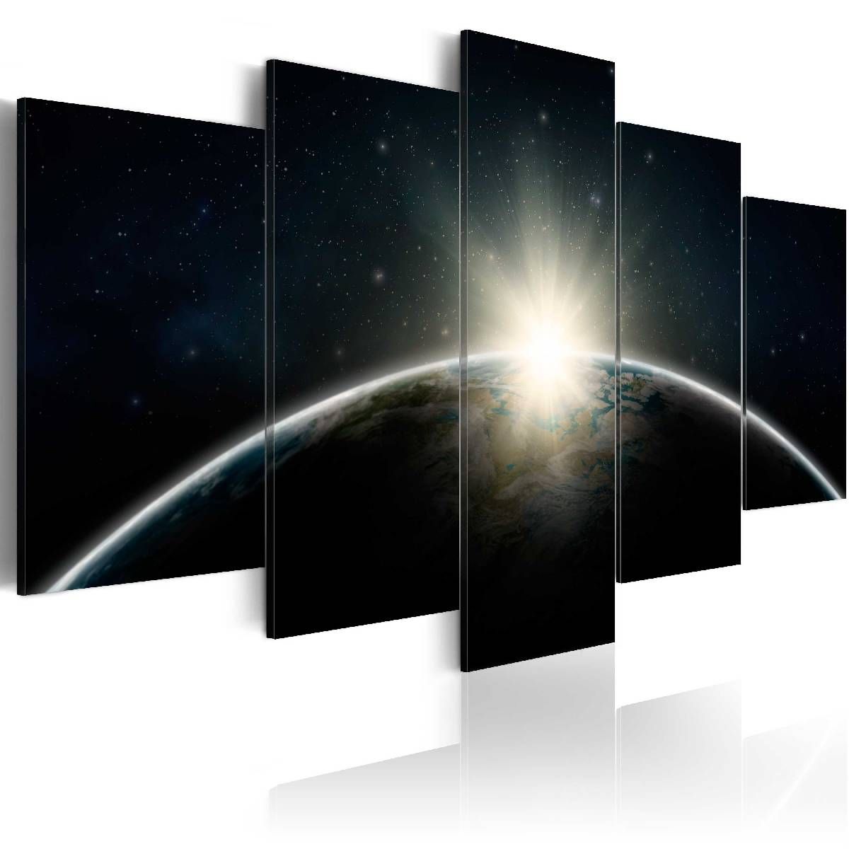Taulu Artgeist Blue planet - Earth, 100x200cm
