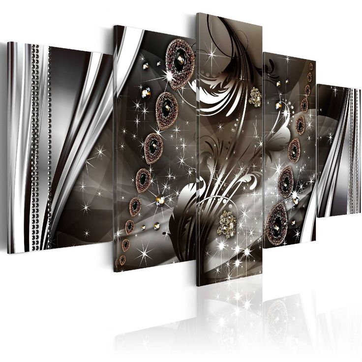Taulu Artgeist Improvisation with jewelry eri kokoja