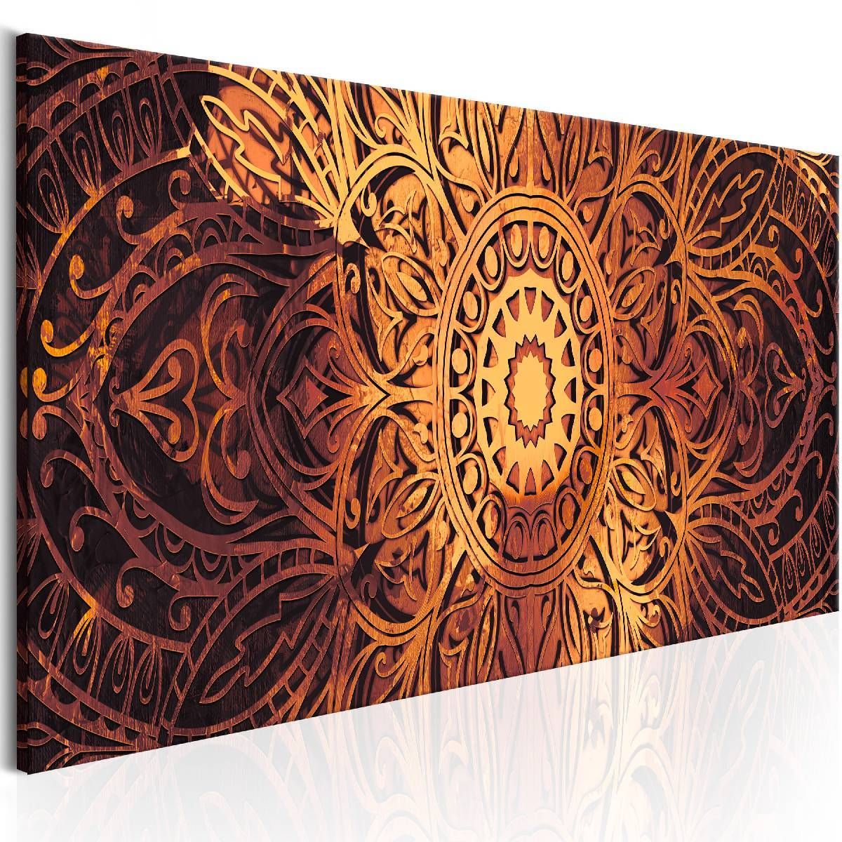 Taulu Artgeist Amber Mandala, 50x150cm