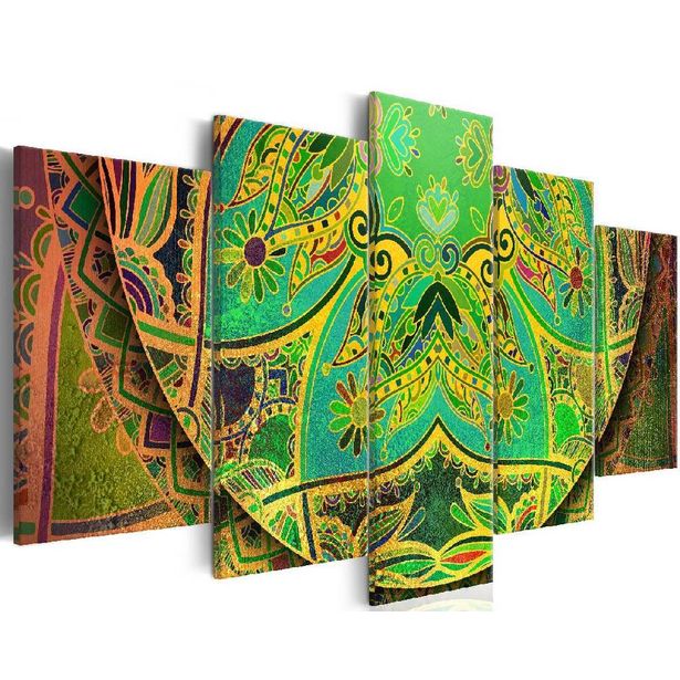 Taulu Artgeist Mandala: Green Energy eri kokoja