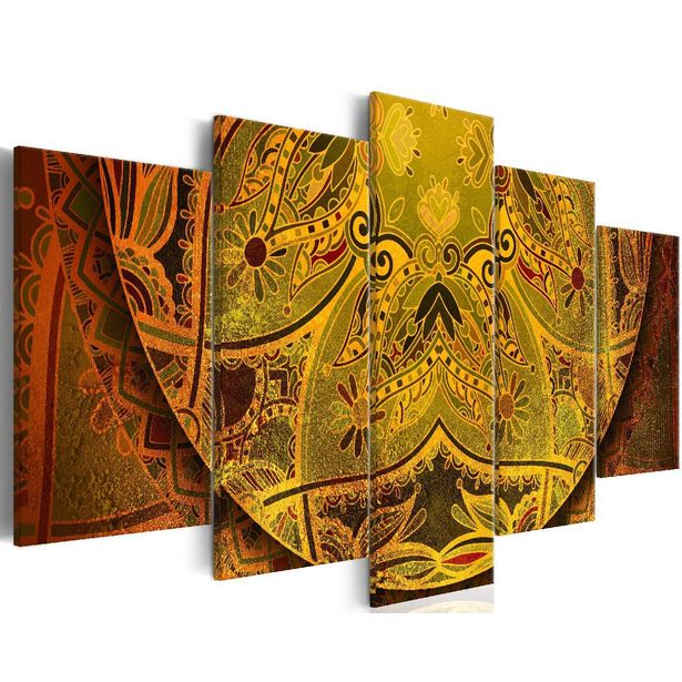Taulu Artgeist Mandala: Golden Power eri kokoja