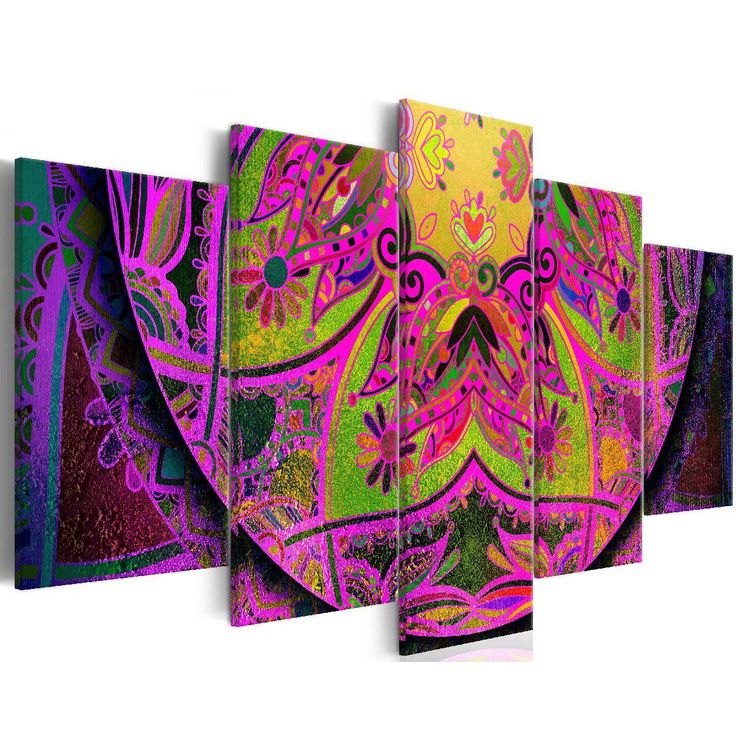 Taulu Artgeist Mandala: Pink Power eri kokoja