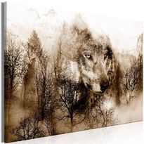 Canvas-taulu Artgeist Mountain Predator Brown, 1-osainen, leveä, eri kokoja