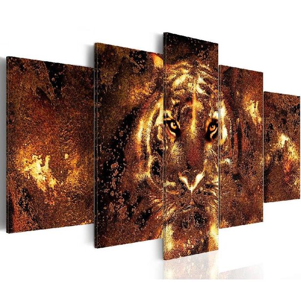Taulu Artgeist Golden Tiger eri kokoja