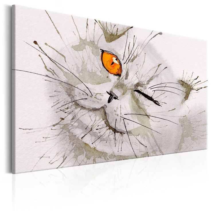Taulu Artgeist Grey Cat eri kokoja