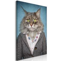 Canvas-taulu Artgeist Mrs. Cat, 1-osainen, pystysuuntainen, eri kokoja