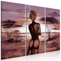 Canvas-taulu Artgeist Without Shame, 3-osainen, eri kokoja