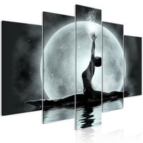 Canvas-taulu Artgeist Twine Grey, 5-osainen, leveä, eri kokoja