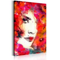 Canvas-taulu Artgeist Woman in Poppies, eri kokoja