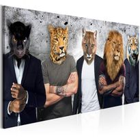 Canvas-taulu Artgeist Different Faces, 1-osainen, leveä, eri kokoja