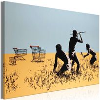 Canvas-taulu Artgeist Trolley Hunters, 1-osainen, leveä, eri kokoja