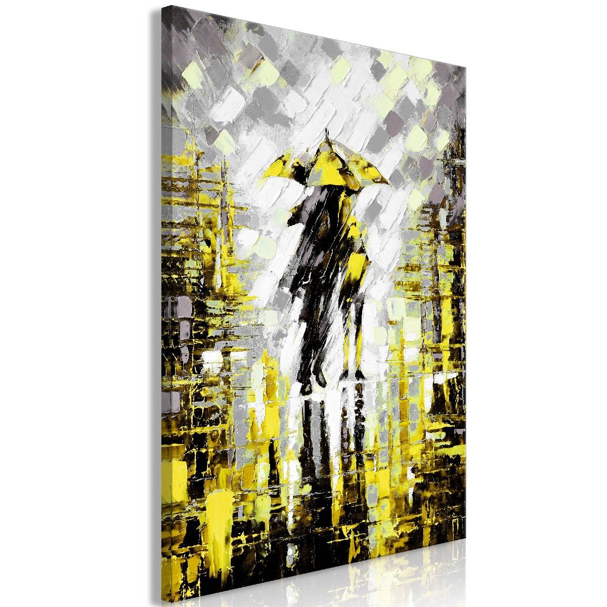 Taulu Artgeist Lovers in Colour Yellow, 1-osainen, pystysuuntainen, 90x60cm